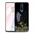Дизайнерский пластиковый чехол для Xiaomi RedMi K30 Атака титанов