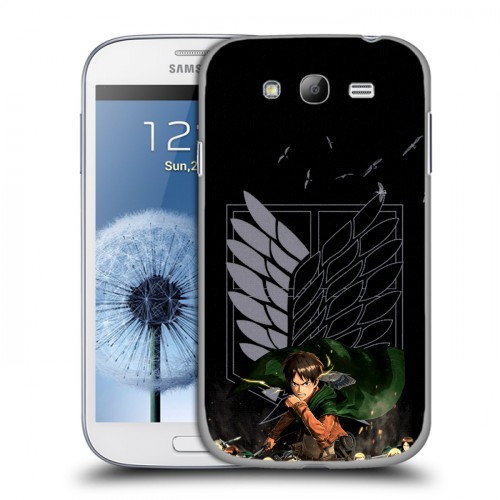 Дизайнерский пластиковый чехол для Samsung Galaxy Grand Атака титанов