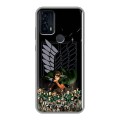 Дизайнерский силиконовый чехол для TCL 20B Атака титанов