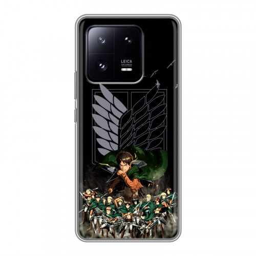 Дизайнерский силиконовый чехол для Xiaomi 13 Pro Атака титанов