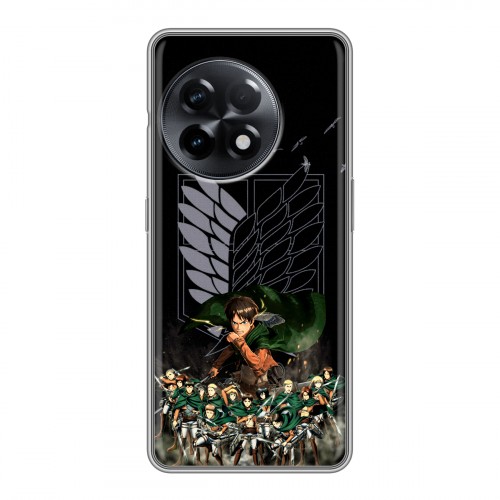 Дизайнерский силиконовый чехол для OnePlus 11R Атака титанов