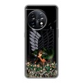 Дизайнерский силиконовый чехол для OnePlus 11 Атака титанов