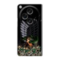 Дизайнерский пластиковый чехол для OPPO Find N3 Атака титанов