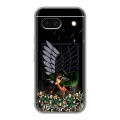Дизайнерский силиконовый чехол для Google Pixel 8a Атака титанов