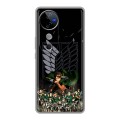 Дизайнерский силиконовый чехол для Vivo V40 5G Атака титанов