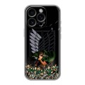 Дизайнерский силиконовый чехол для Iphone 16 Pro Атака титанов
