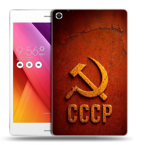 Дизайнерский силиконовый чехол для ASUS ZenPad S 8 Флаг Герб СССР
