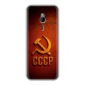 Дизайнерский силиконовый чехол для Nokia 230 Флаг Герб СССР