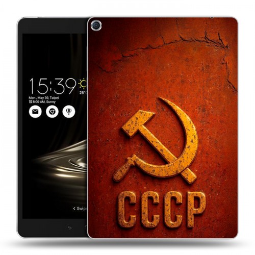 Дизайнерский силиконовый чехол для ASUS ZenPad 3S 10 Флаг Герб СССР