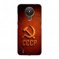Дизайнерский силиконовый чехол для Nokia 1.4 Флаг Герб СССР