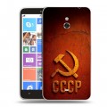 Дизайнерский пластиковый чехол для Nokia Lumia 1320 Флаг Герб СССР