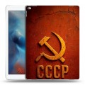 Дизайнерский пластиковый чехол для Ipad Pro Флаг Герб СССР