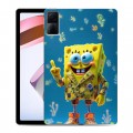 Дизайнерский силиконовый чехол для Xiaomi RedMi Pad Спанч боб Спанчбоб