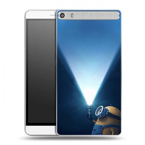 Дизайнерский пластиковый чехол для Lenovo Phab Plus Миньоны