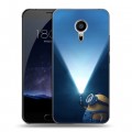 Дизайнерский пластиковый чехол для Meizu Pro 5 Миньоны