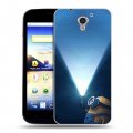 Дизайнерский пластиковый чехол для ZTE Blade A510 Миньоны