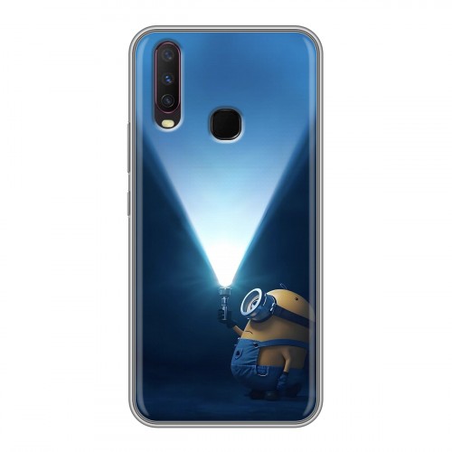 Дизайнерский силиконовый чехол для Vivo Y17 Миньоны