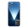 Дизайнерский силиконовый чехол для Iphone 11 Pro Миньоны
