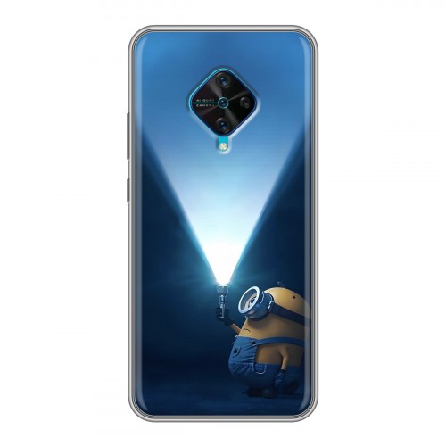 Дизайнерский силиконовый чехол для Vivo V17 Миньоны