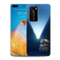 Дизайнерский пластиковый чехол для Huawei P40 Pro Миньоны