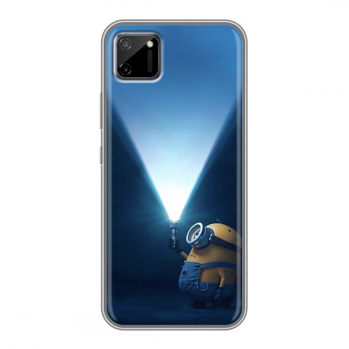 Дизайнерский силиконовый чехол для Realme C11 Миньоны