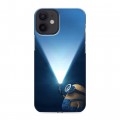 Дизайнерский силиконовый с усиленными углами чехол для Iphone 12 Mini Миньоны