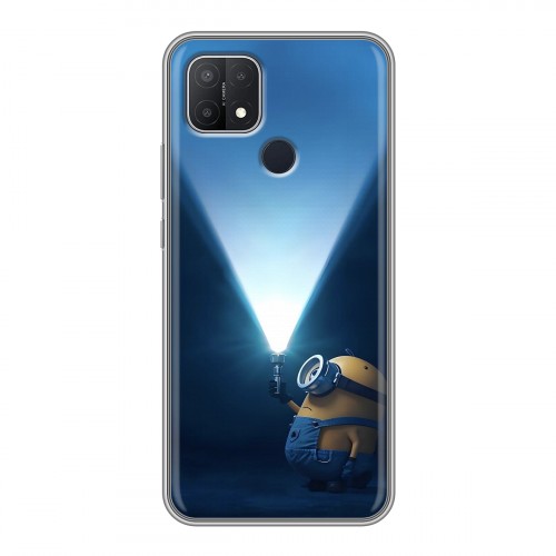 Дизайнерский силиконовый чехол для OPPO A15 Миньоны