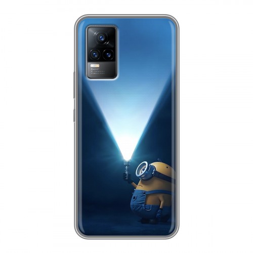 Дизайнерский силиконовый чехол для Vivo V21e Миньоны