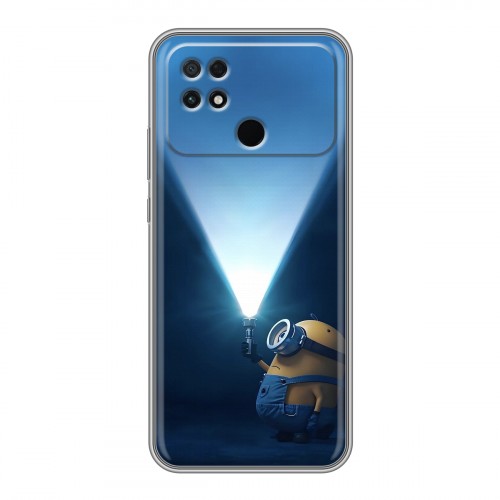 Дизайнерский силиконовый чехол для Xiaomi Poco C40 Миньоны