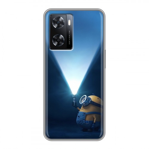 Дизайнерский силиконовый чехол для OPPO A57s Миньоны