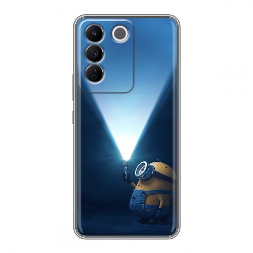 Дизайнерский силиконовый чехол для Vivo V27e Миньоны