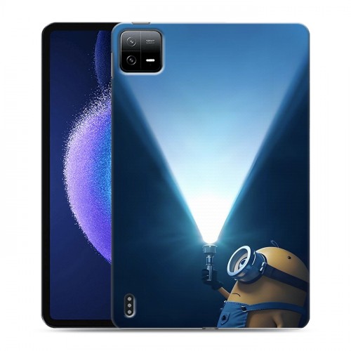 Дизайнерский силиконовый чехол для Xiaomi Pad 6 Миньоны