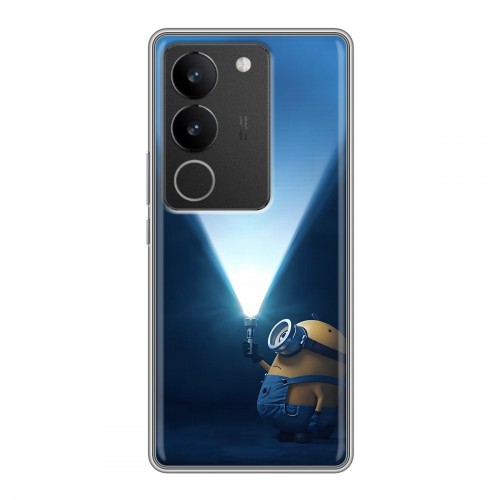 Дизайнерский силиконовый чехол для Vivo S17 Миньоны