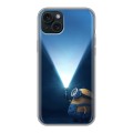 Дизайнерский силиконовый чехол для Iphone 15 Plus Миньоны