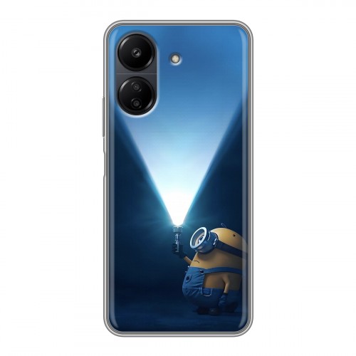 Дизайнерский силиконовый чехол для Xiaomi Poco C65 Миньоны