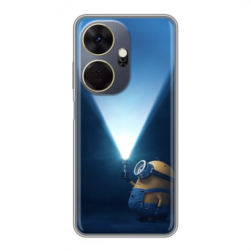 Дизайнерский силиконовый чехол для Itel P55 Plus Миньоны