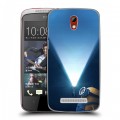 Дизайнерский пластиковый чехол для HTC Desire 500 Миньоны