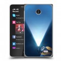 Дизайнерский пластиковый чехол для Nokia X Миньоны