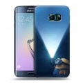 Дизайнерский силиконовый чехол для Samsung Galaxy S6 Edge Миньоны