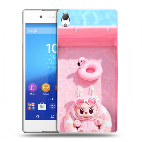 Дизайнерский пластиковый чехол для Sony Xperia Z3+ Labubu Лабубу