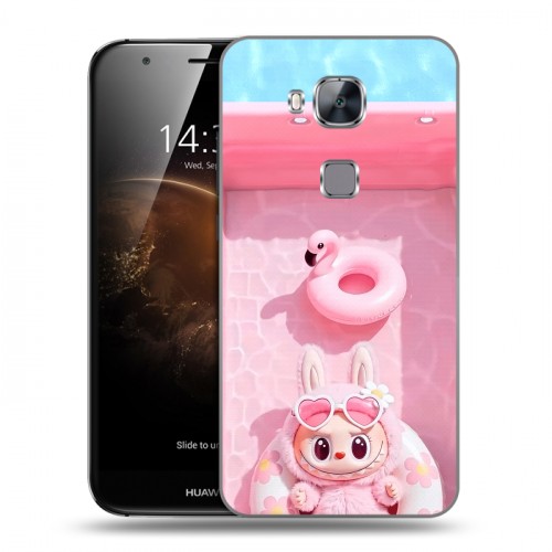 Дизайнерский пластиковый чехол для Huawei G8 Labubu Лабубу