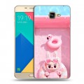 Дизайнерский силиконовый чехол для Samsung Galaxy A9 Labubu Лабубу