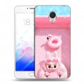 Дизайнерский пластиковый чехол для Meizu M3E Labubu Лабубу