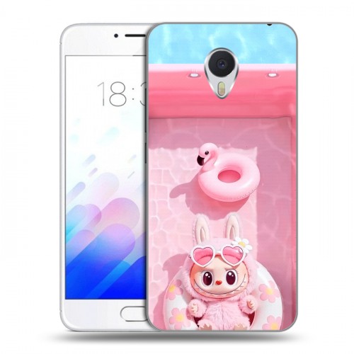 Дизайнерский пластиковый чехол для Meizu M3E Labubu Лабубу