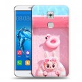 Дизайнерский пластиковый чехол для Huawei Nova Plus Labubu Лабубу