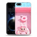 Дизайнерский пластиковый чехол для Doogee Shoot 2 Labubu Лабубу