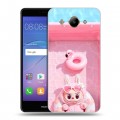 Дизайнерский пластиковый чехол для Huawei Y3 (2017) Labubu Лабубу