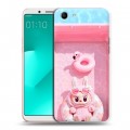 Дизайнерский пластиковый чехол для OPPO A83 Labubu Лабубу