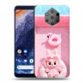 Дизайнерский пластиковый чехол для Nokia 9 PureView Labubu Лабубу