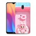 Дизайнерский пластиковый чехол для Xiaomi RedMi 8A Labubu Лабубу
